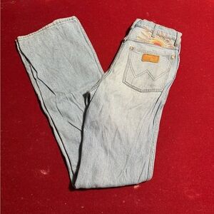 Wranglers embroidered jeans